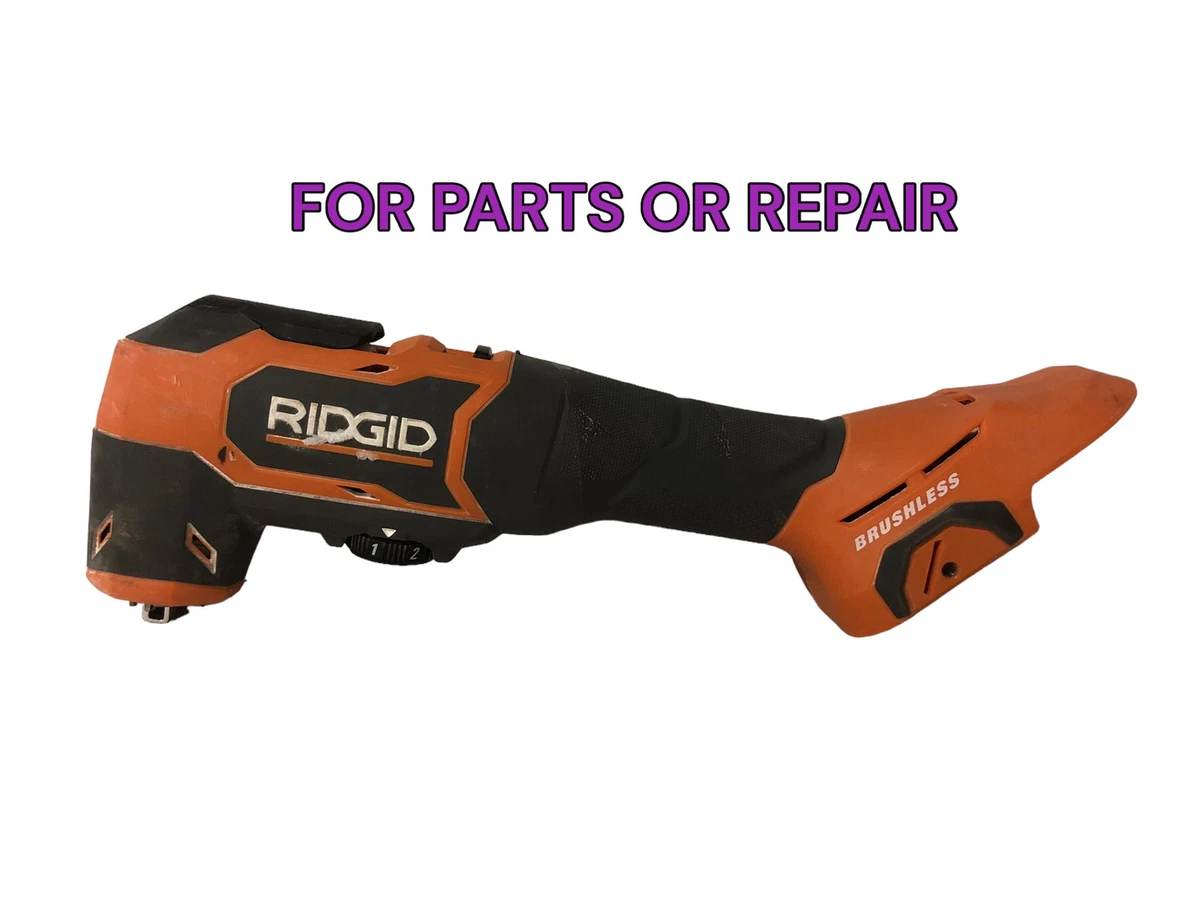 AS IS RIDGID 18V Cordless Oscillating Multi Tool Tool Only