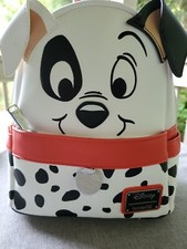 Disney Loungefly Mini Backpack 101 Dalmations 60th Anniversary Patch Cosplay New