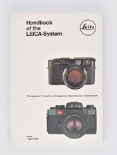  Original Vintage Leitz Handbook of the LEICA System April, 1981 Edition