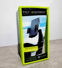 TYLT VU Wireless Charging Car Mount - Black