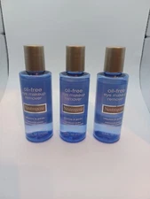 Neutrogena Oil-Free Liquid Eye Makeup Remover, Residue-Free, 3.8fl.oz  X3 New 