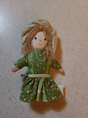 Vintage Knickerbocker Holly Hobbies Friend Amy Small Cloth Doll