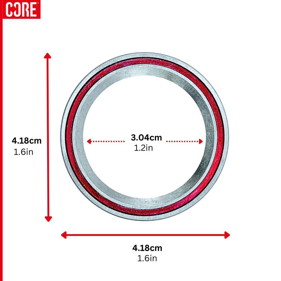 CORE Integrated Headset Replacement Bearing for Bike/Scooter/BMX 41.8mm - SINGLE - Image 2 of 4