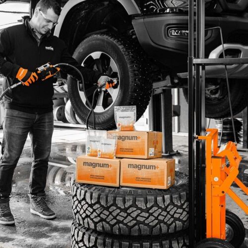 Magnum+ Tire Balancing Beads, 3 oz Wheel Balance Beads TPMS Compatible, 4 Bags - Picture 3 of 8