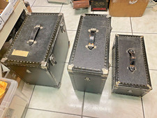 Set of 3 Original MITCHELL 16mm Motion Picture Camera outfit cases- Very Clean 