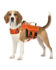 Tactical Dog Harness Medium, Heavy Duty No-Pull w/Handle, Reflective & Molle Sys
