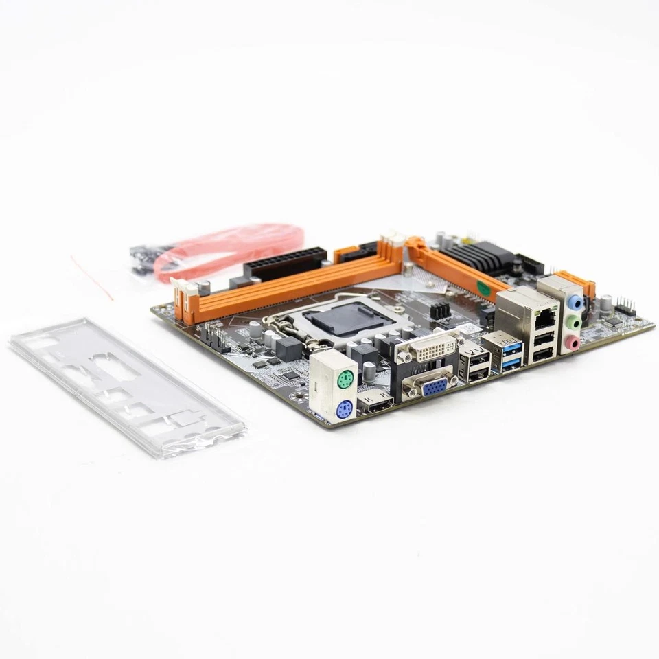 Motherboard Micro-Atx LGA1155 LGA 1155 B75 With Slot M.2 VGA DVI HDMI 2 X DDR3 - Image 2 of 4