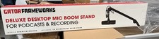 Gator Frameworks Deluxe Desktop Mic Boom Stand Factory Sealed