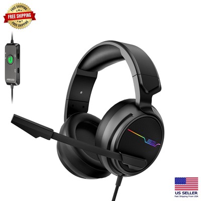 Immersive V20U Gaming Headset - 7.1 Surround Sound & Tangle-Free Design