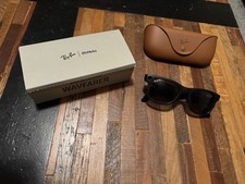 Ray-Ban Meta Wayfarer Gen 1 Matte Black Polarized RW4008 AI Smart Glasses