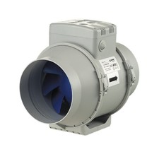 Line Turbo Mixed Flow Tube Extraction Fan Duct Mounting In