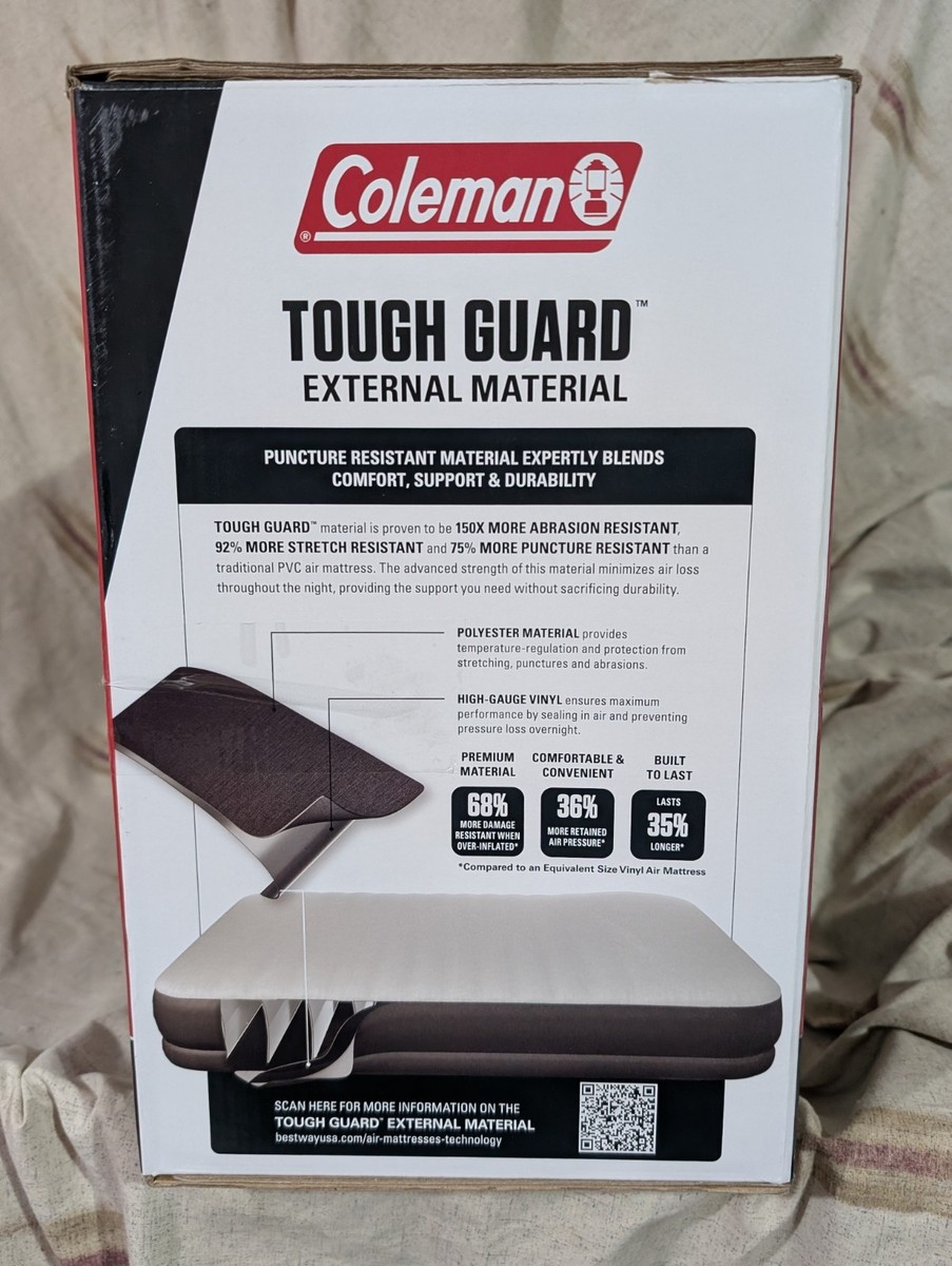 Coleman Alwayzaire Tough Guard Air Mattress Queen 14