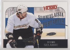 2009-10 Upper Deck Victory Finnish Suomalaisia Supertahtia Teemu Selanne HOF d4e