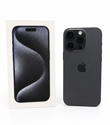   Apple iPhone 15 Pro 128GB Schwarztitan | Mit OVP | Face ID | SIM-Frei   