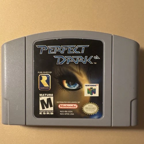 Perfect Dark Nintendo 64 Game N64