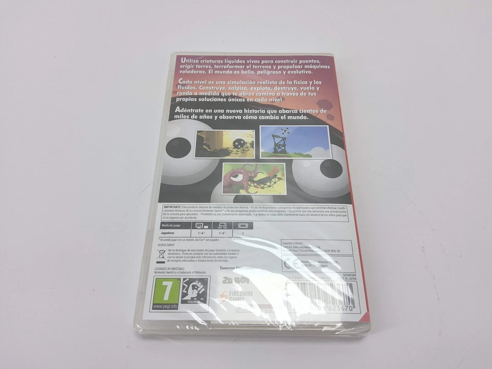 JUEGO NINTENDO SWITCH WORLD OF GOO 2 N-SWITCH 20225064, foto 2 de 3