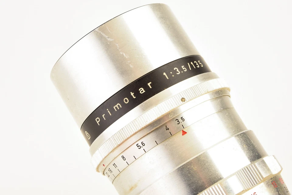 Teleobjetivo Exakta Mount Meyer Optik Gorlitz Primotar 135 mm f/3,5 de colección V23 Foto 3 de 4