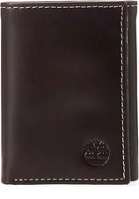 Timberland Leather Wallet – Premium Genuine Leather Trifold Wallet for Men