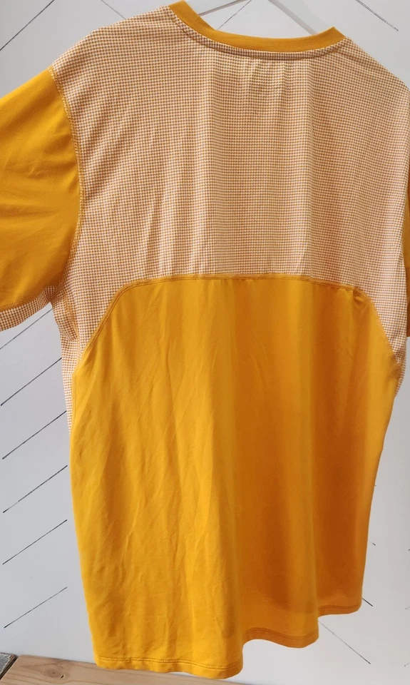 Camisa Helly Hansen Tech Trail para hombre talla XL amarilla Foto 2 de 4