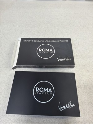 RCMA Vincent Kehoe 18 Part Foundation - Concealer Palette #VK11 New 100%Authenti