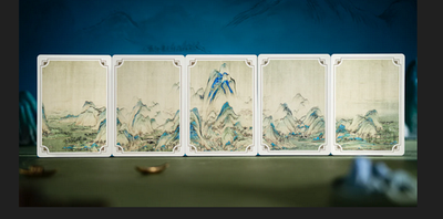 Thousand Mile Scroll Playing Cards - Gilded Ed. w/ Misprint Jokers