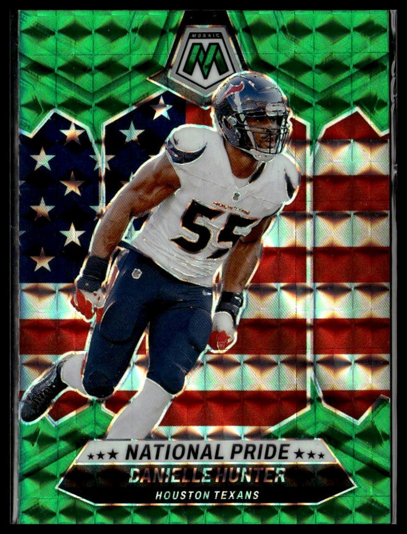 2024 Panini Mosaic #270 Danielle Hunter Mosaic Green