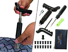 20 Pcs Tubeless Tire Puncture Repair Kit With Mushroom Plug For Tyre Punctures A 20 Pcs Tubeless Tire Puncture Repair Kit With Mushroom Plug For Tyre Punctures A