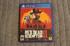 Red Dead Redemption 2 - Sony PlayStation 4 PS4 Video Game Includes Map CIB