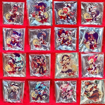 Helluva Boss Animate Cafe  Mini Acrylic Stand Japan 2026 Blitzo Asmodeus