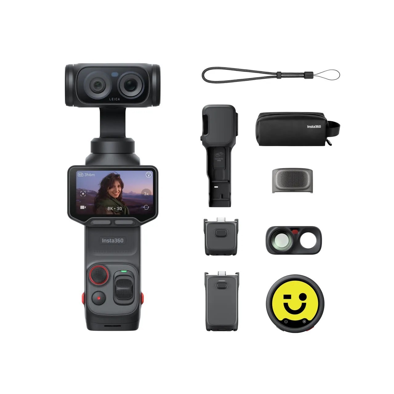 Insta360 Luna Ultra - 8K Vlogging Camera with Dual Leica Lenses, 12× Zoom