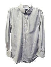 Original Penguin Men s M Blue/White Floral Button-Down Collar LS Slim Button-Up