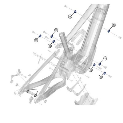 6900 2rs wagenlager - link stossdämpfer für asx base / essential / unive