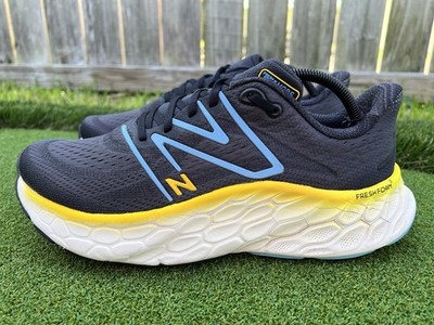 New Balance Fresh Foam X More V4 Men s Running Shoes Size 10 Black Coastal Blue