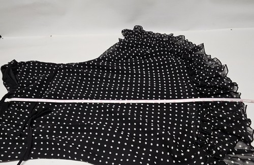 Banana Monkey Polka Dot Dress with Ruffles Pre-Owned size MEDIUM summer dress - Bild 6 von 6
