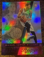 2014-15 Prestige #127 Michael Carter-Williams Bonus Shots Purple #d /49! 76ERS