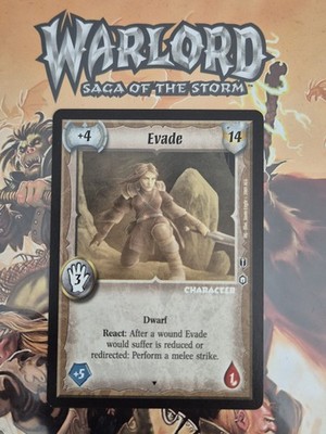 Warlord CCG Saga of The Storm - Dwarf - Evade