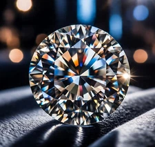 5.00 Ct Lab-Grown Certified CVD Loose Diamond D VVS1 Clarity Round Cut STONE