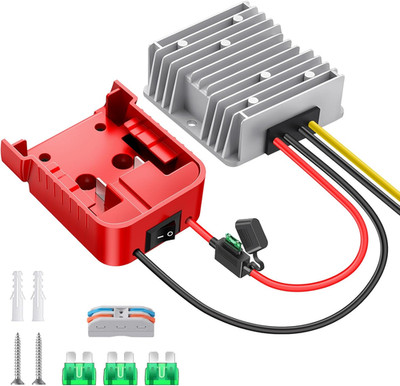 18V to 12V Step down Converter for Milwaukee M18 Battery, DC Voltage Reducer Tra