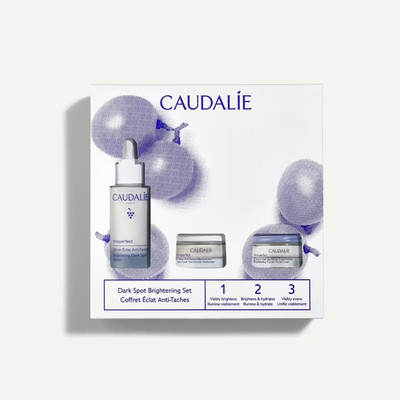 Brightening Skincare Set Dark Spot Corrector Serum Cream Uneven Skin Tone
