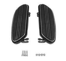 BC Black Front Driver Floorboard Kit 1.5in Extended Champion Sidecars FLH 08-13