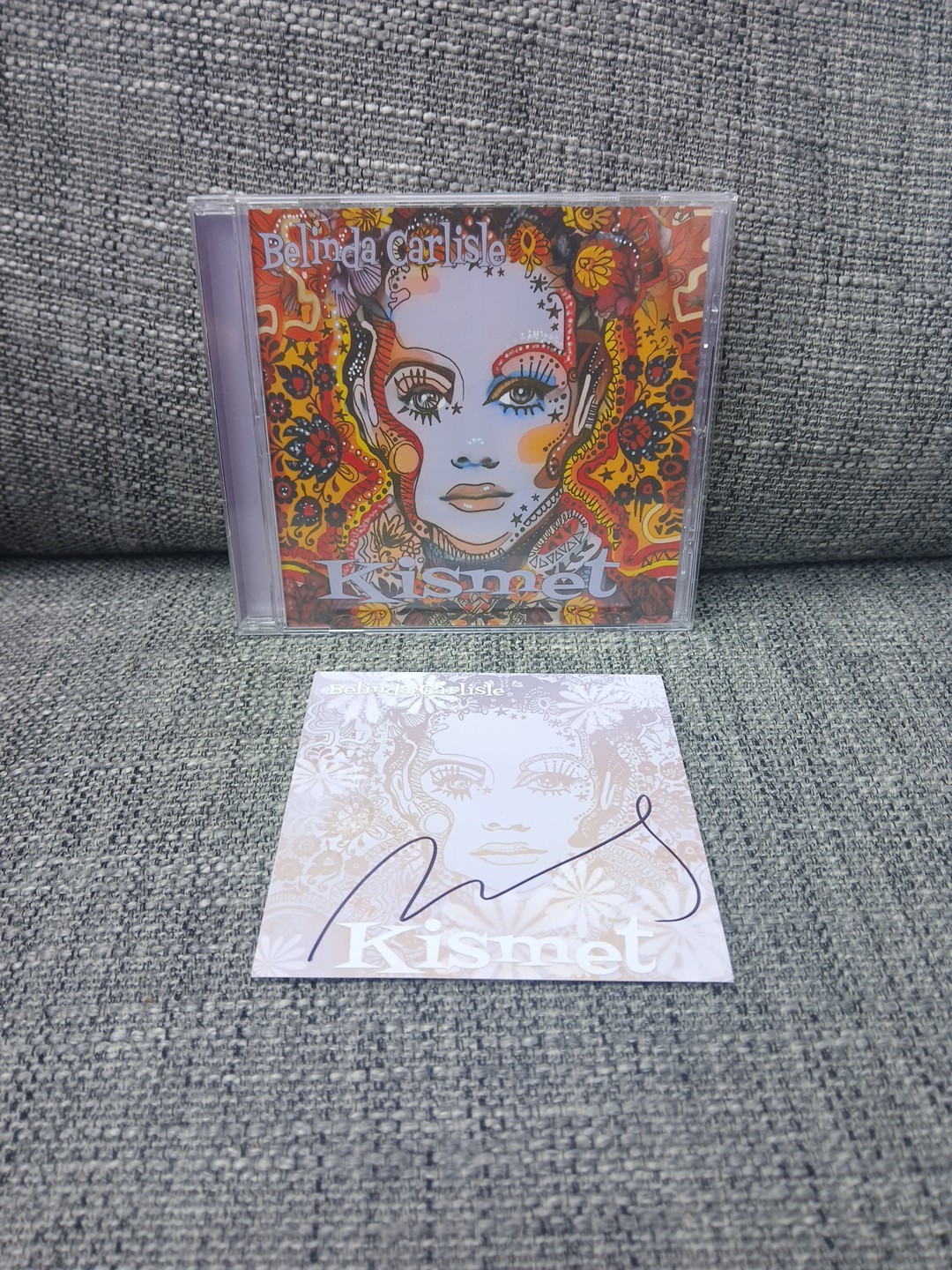 Belinda Carlisle - Kismet cd with signed art card