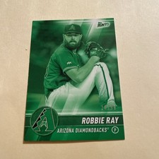 2017 Topps Bunt - Robbie Ray #108 Green -Serial #10/99