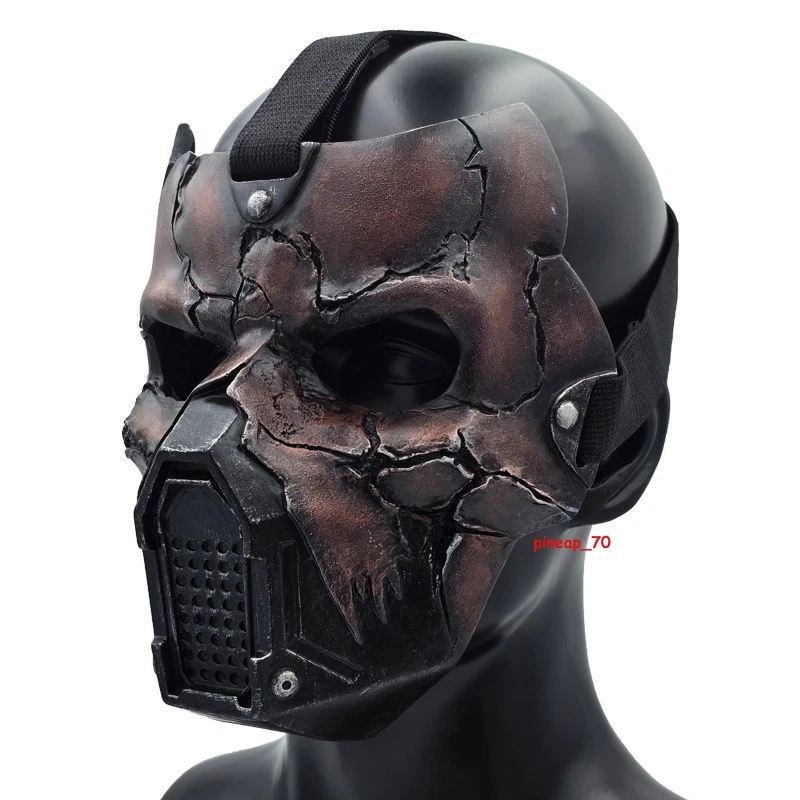 Star Wars Anime Skeleton Mask Cosplay Prop Toy Gift Resin Collectibles Halloween - Image 4 of 4