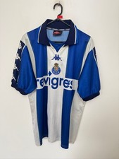 PORTO 1999/2000 HOME FOOTBALL SHIRT #7KAPPA VINTAGE JERSEY SIZE L ADULT MEN'S