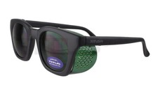 TITUS Retro Style IR Welding Safety Glasses w/Folding Side Shield With Case, IR