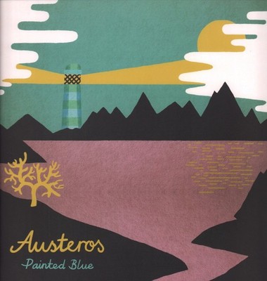 Austeros Painted Blue LP vinyl UK Specialist Subject 2016 SPS044V