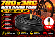 700x38c Bicycle Inner Tube Fits 700x38-43 Schrader Valve Universal Bike Tube