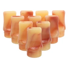  10 Pcs Flute Mouth Accessory Kit Chinese Instrument Mouthpiece Bawu Training