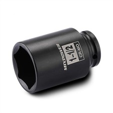 Mixpower 12 Inch Drive Deep Impact Socket 1-12 Sae 1-12 Black