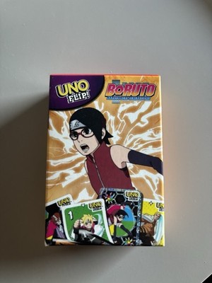 McDonalds Happy Meal Boruto Naruto Next Generations UNO Flip! Kartenspiel Neu